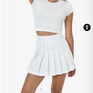 American apparel tennis skirt
